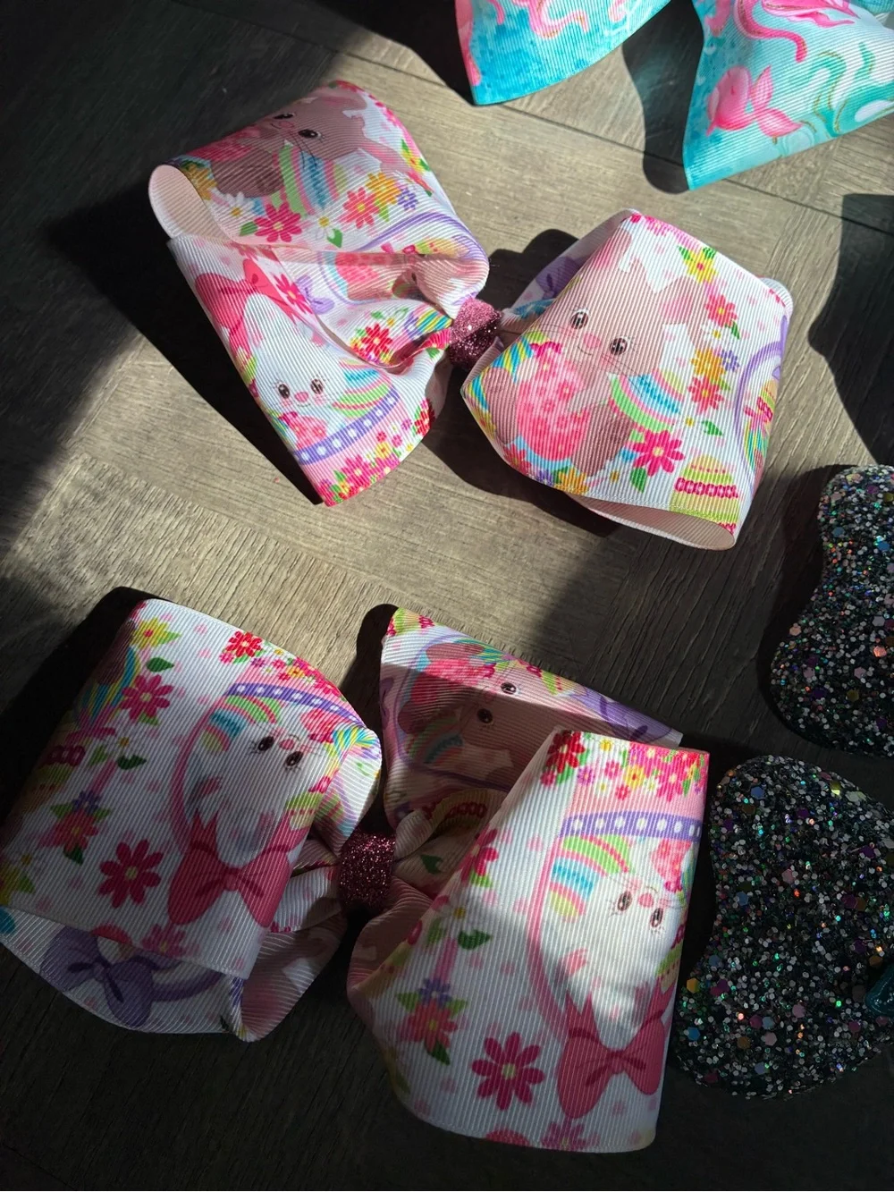 Kids Hair Bow Set -